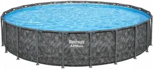 בריכה עגולה בסטוואי 671X132 ס"מ Bestway 561JZ APX 365 *כולל משאבת חול, צמר סינון, סולם וכיסוי* בריכה עגולה בסטוואי 671X132 ס"מ Bestway 561JZ APX 365 *כולל משאבת חול, צמר סינון, סולם וכיסוי*