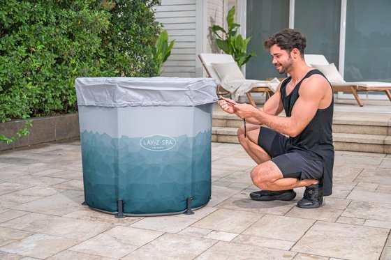 �����/������� ��� ������� �� ������ ICE BATH (90X80 ��) Bestway 6002K 