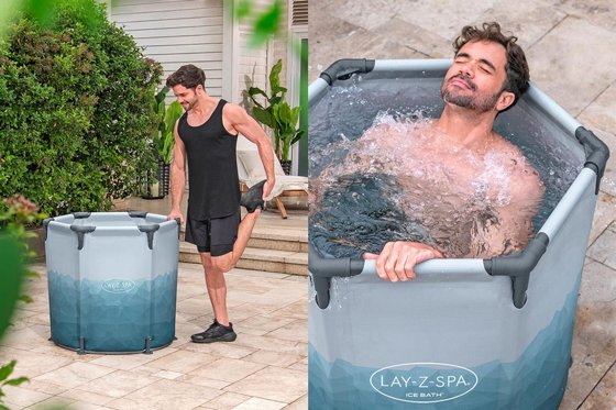 �����/������� ��� ������� �� ������ ICE BATH (90X80 ��) Bestway 6002K 