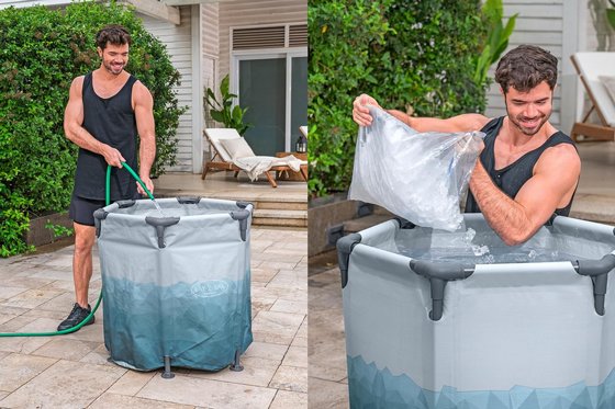 �����/������� ��� ������� �� ������ ICE BATH (90X80 ��) Bestway 6002K 