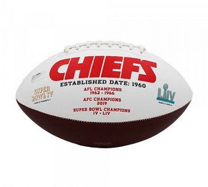 כדור פוטבול אמריקאי עור דגם CHIEFS 4388-1 כדור פוטבול אמריקאי עור דגם CHIEFS 4388-1