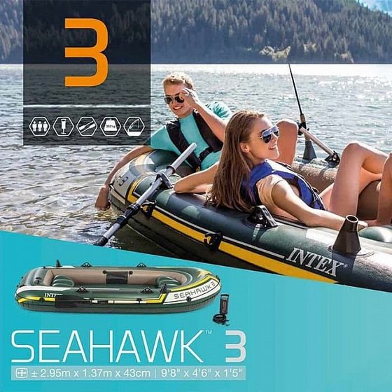 ���� ���� ������ 3 SEAHAWK ���� ������ ������ ��� INTEX 68380