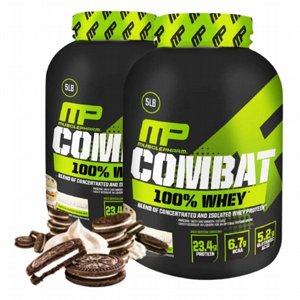 זוג אריזות 2.27KG ליחידה חלבון מאסל פארם קומבט וואי Muscle Pharm Combat 100% Whey זוג אריזות 2.27KG ליחידה חלבון מאסל פארם קומבט וואי Muscle Pharm Combat 100% Whey
