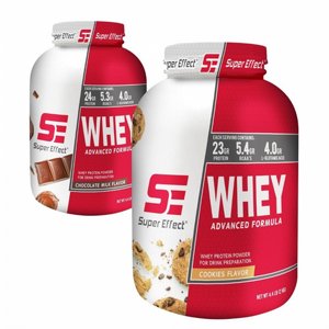 זוג אבקות חלבון סופר אפקט וואי 2 ק״ג ליחידה Super Effect Whey זוג אבקות חלבון סופר אפקט וואי 2 ק״ג ליחידה Super Effect Whey